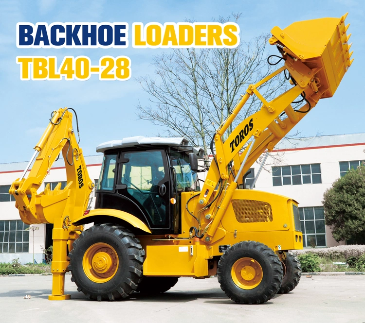 Engine Multi-Function Backhoe Loader Front Wheel Loader Excavator with Quick Hitch Mini Backhoe Loader for Sale