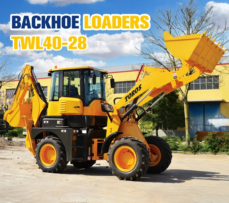 Engine Multi-Function Backhoe Loader Front Wheel Loader Excavator with Quick Hitch Mini Backhoe Loader for Sale