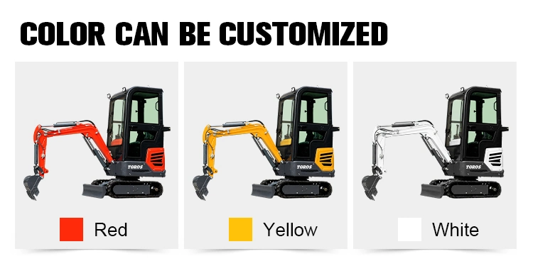 Backhoe Excavators Free Shipping EPA Mini Excavator 1.8 Ton Mini Bagger 1000kg Mini Digger with Thumb Bucket for Sale Crawler Excavator 1.5 Ton 2 Ton 2.5 Ton 5t