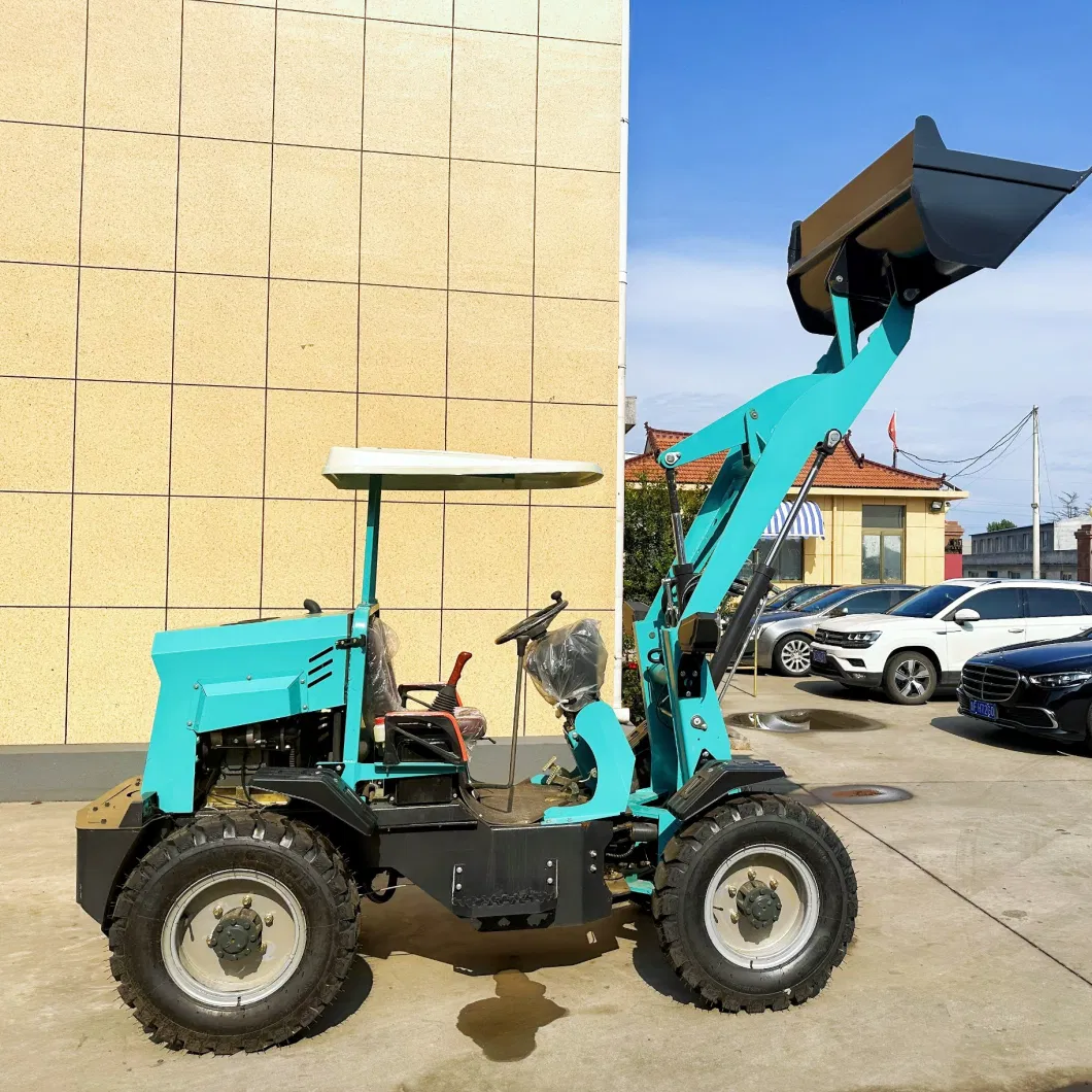 Cheapest Earth-Moving Machinery Small Mini Towable Backhoe Loader Excavator