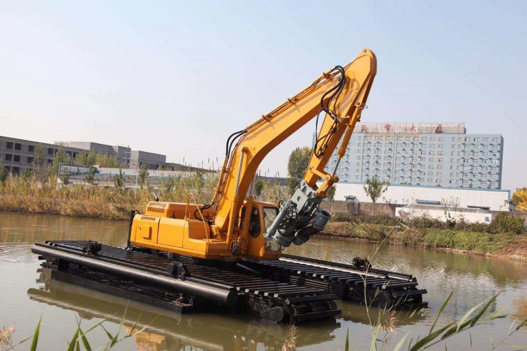 Chinese Amphibious Excavator Pump Sale to All Over The World