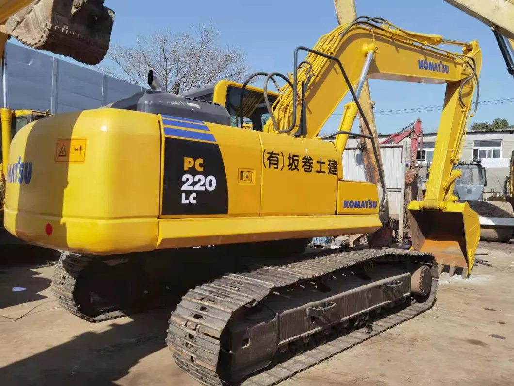 100% Original Japan Used Construction Machinery Komatsu PC220 PC220-6 PC220-7 PC220-8 Hydraulic Crawler Excavator