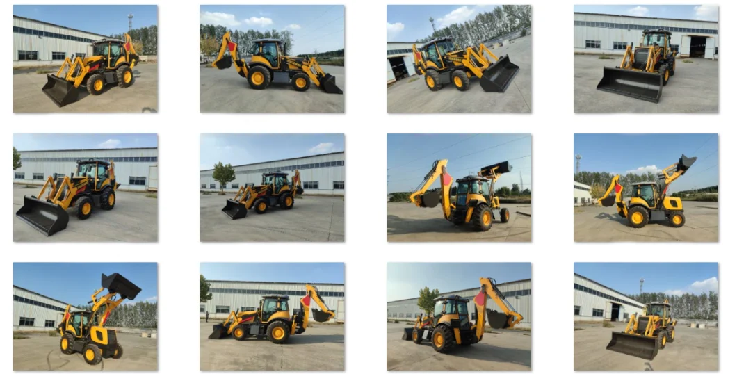 Backhoe Digger New Design Famous Brand Backhoe Loader Low Price