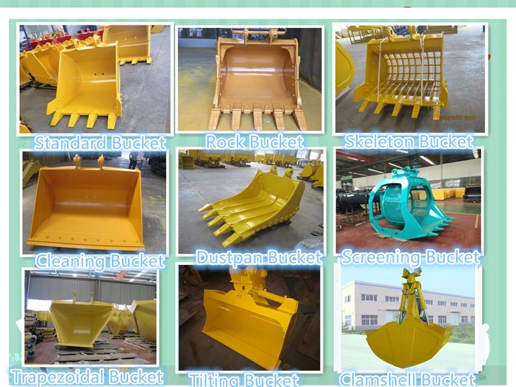 15 Tons Excavator Rotating Screener/Sieving/Mesh Screening Bucket