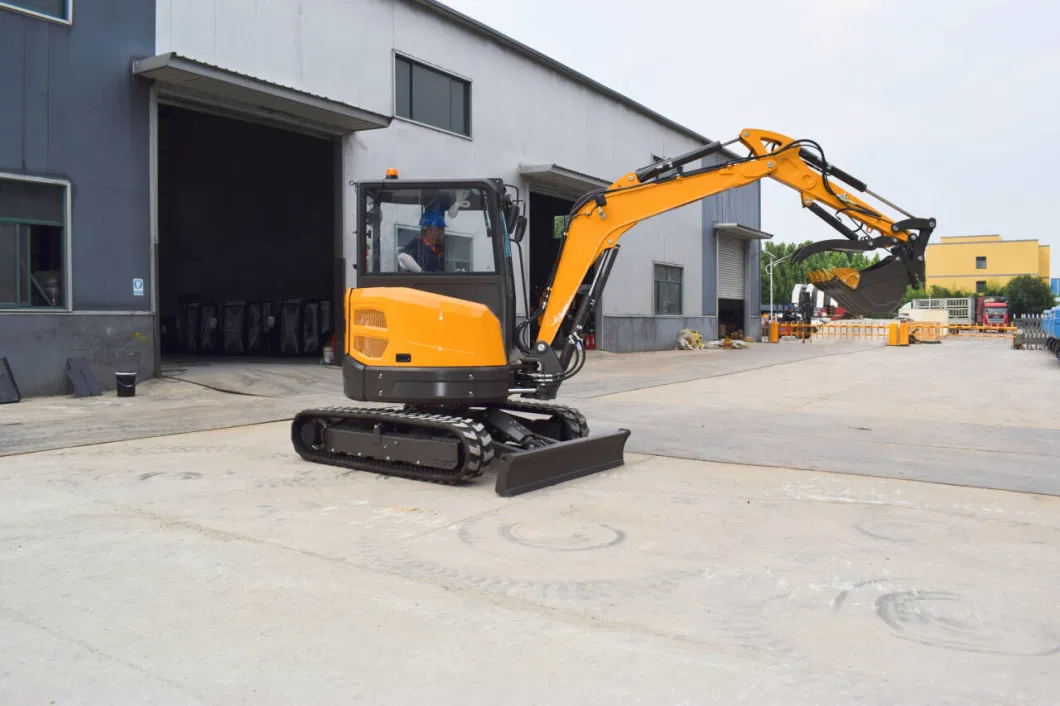 Mini Excavator 3.5 4ton EPA Kubota Engine Crawler Digger Farm Used