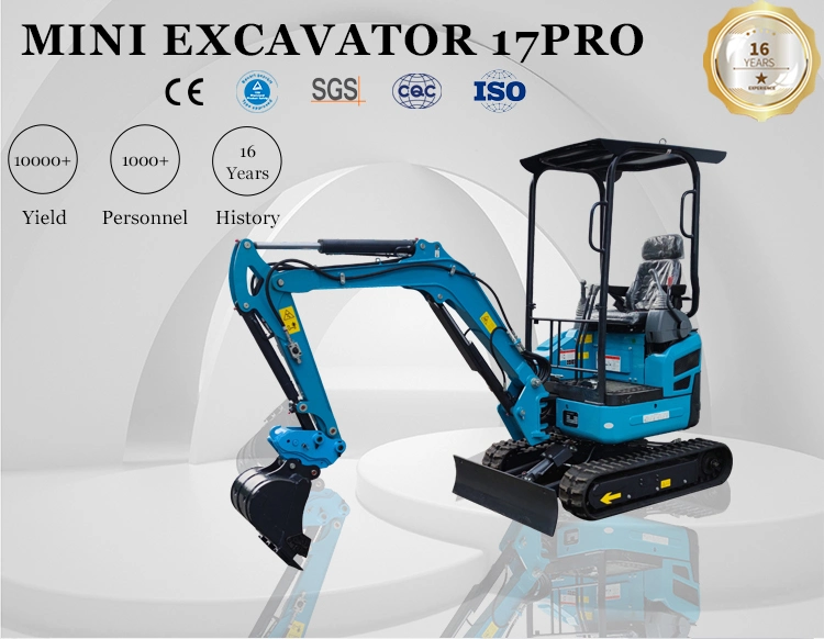 Qilu Mini Excavator with Yanmar Diesel Engine for Free Shipping