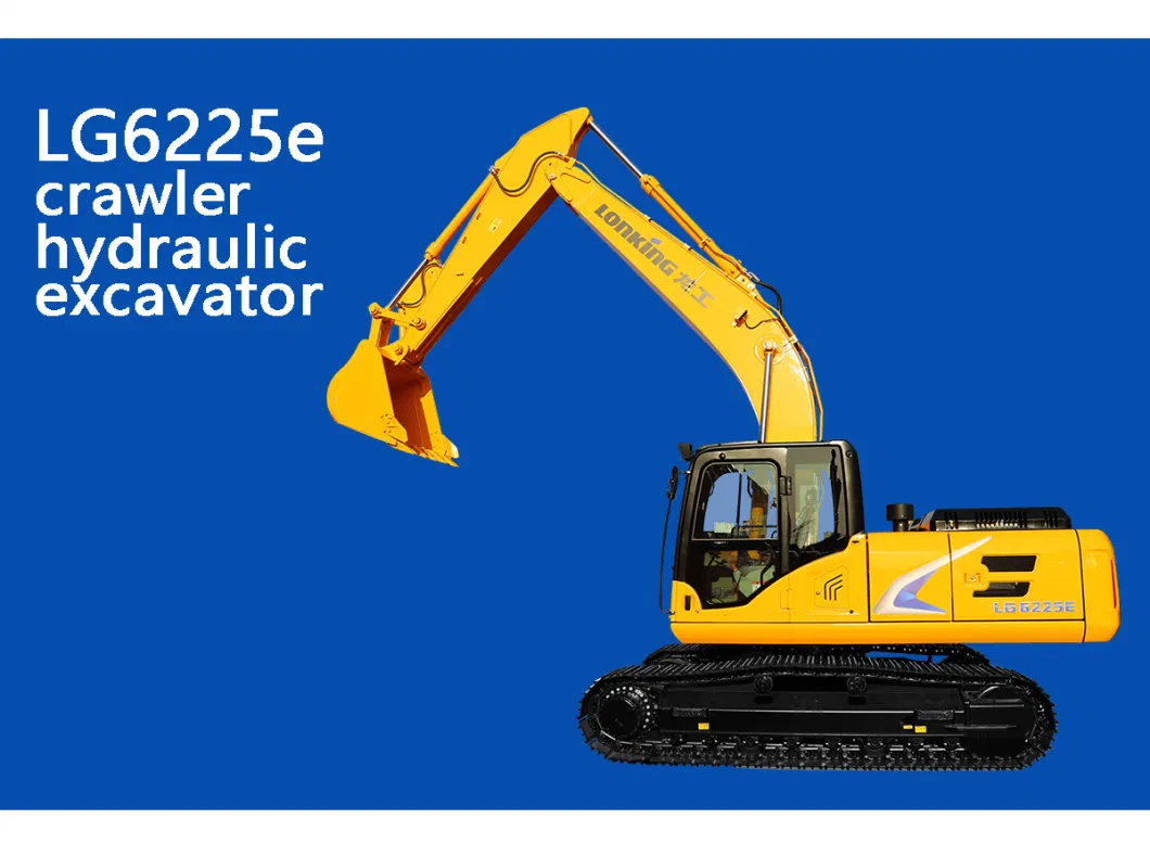 Construction Machinery 21.8 Ton Crawler Excavator Medium Excavator Construction Equipment