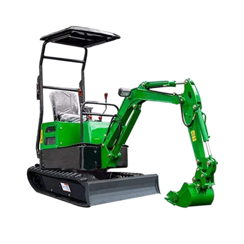 High Performance Hydraulic Crawler Small Size Wheel Construction Backhoe Garden Micro Household Farm Construction Greenhouse Towable Electric Excavator