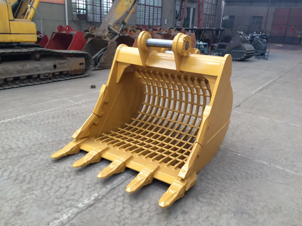 Bonovo Excavator Rock Bucket Quarry Bucket for Digging Rock Stone