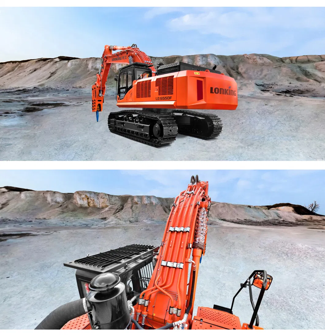 52 Ton Mining Construction Large Crawler Hydraulic Excavator with High Quality