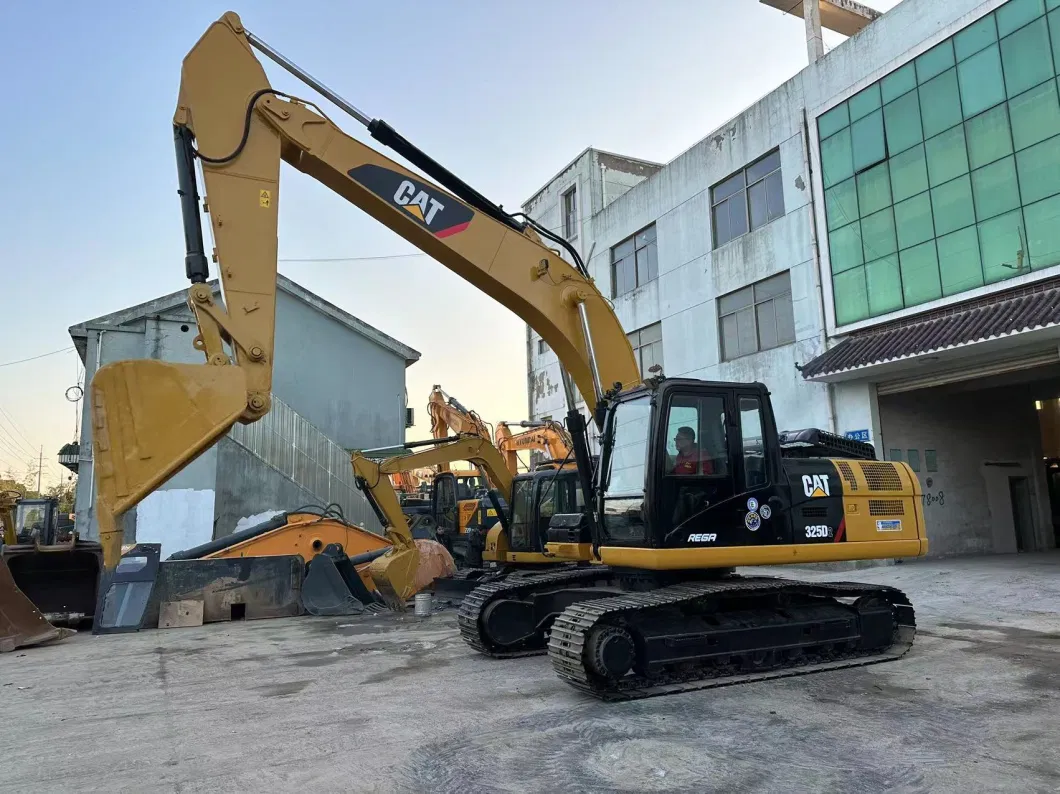 Good Condition Cat 325D2 25 Ton 30 Ton Large Excavator