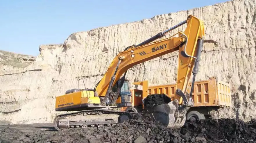 Sy1250h Super Large 125-Ton Excavator Mining Excavators Work Efficiently