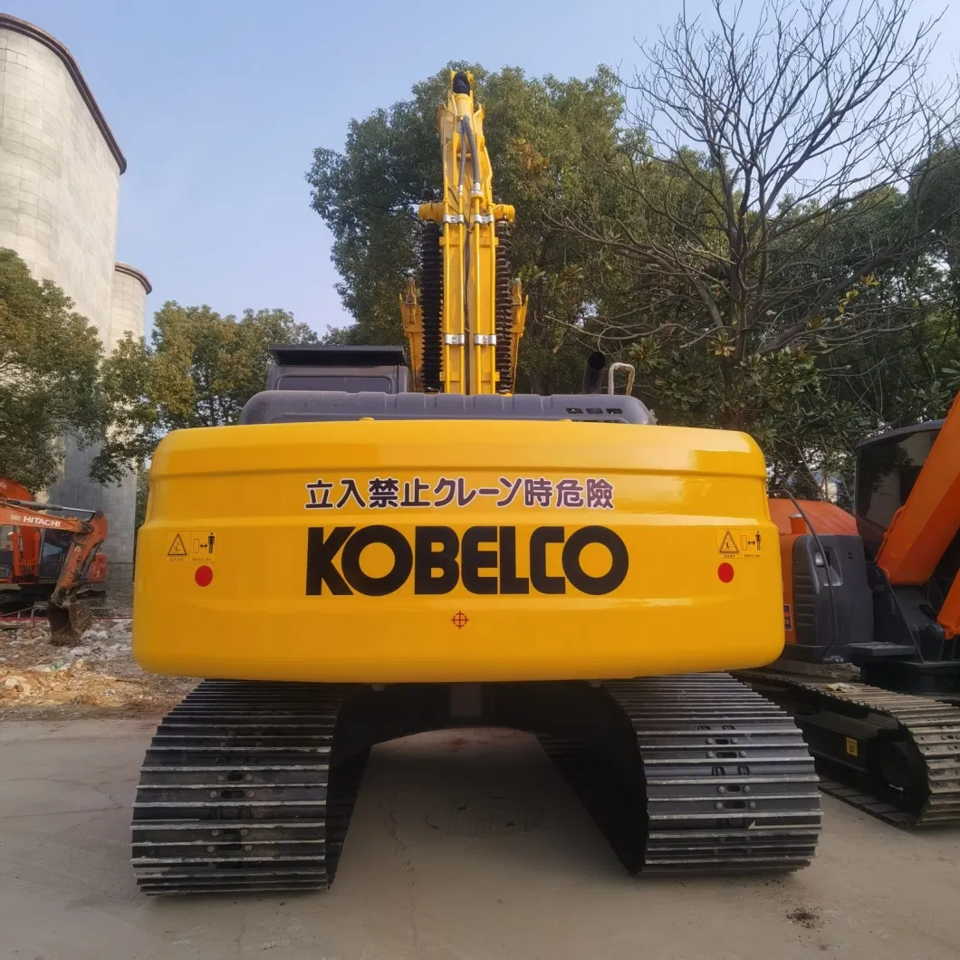 Second Hand Excavator Kobelco Sk200d Sk200-8 Earth-Moving Machine in Good Condition