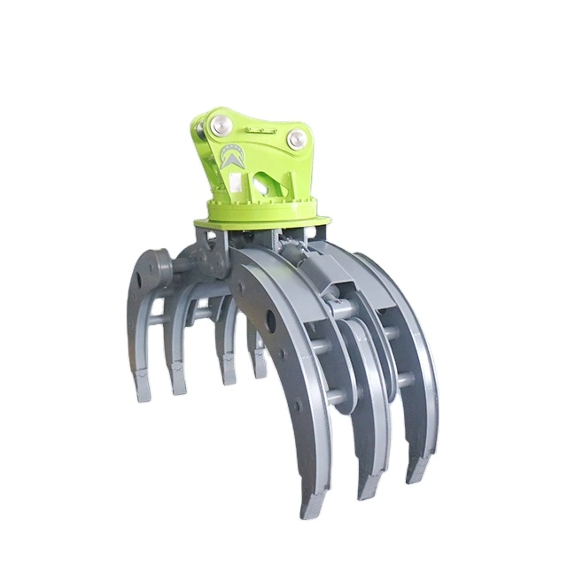 Hydraulic Grapple Suits for 20t Excavator High-Quality Hydraulic Small Log Grapple for Sk55 Sk60 Excavator