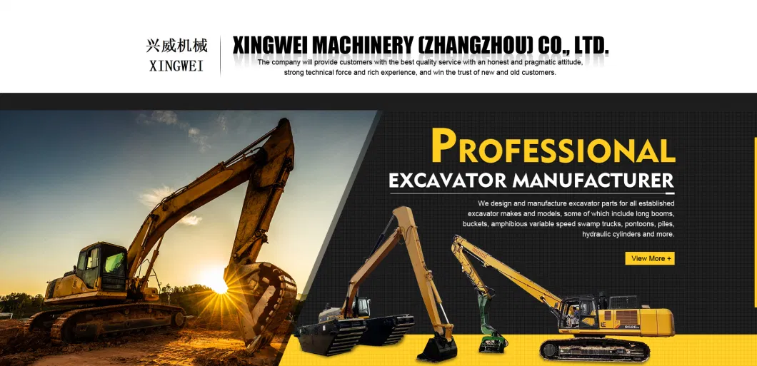 Sany Sy215 Long Reach Excavator 50FT Professional Factory Manufacturing