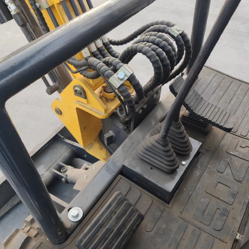 Mini Hydraulic Excavator Zero Tail Steel Track Rubber Crawler Small Trench Digger Earthmoving Equipment Hiring Kubota Jcb Volvo Excavator Heavy Duty Machine