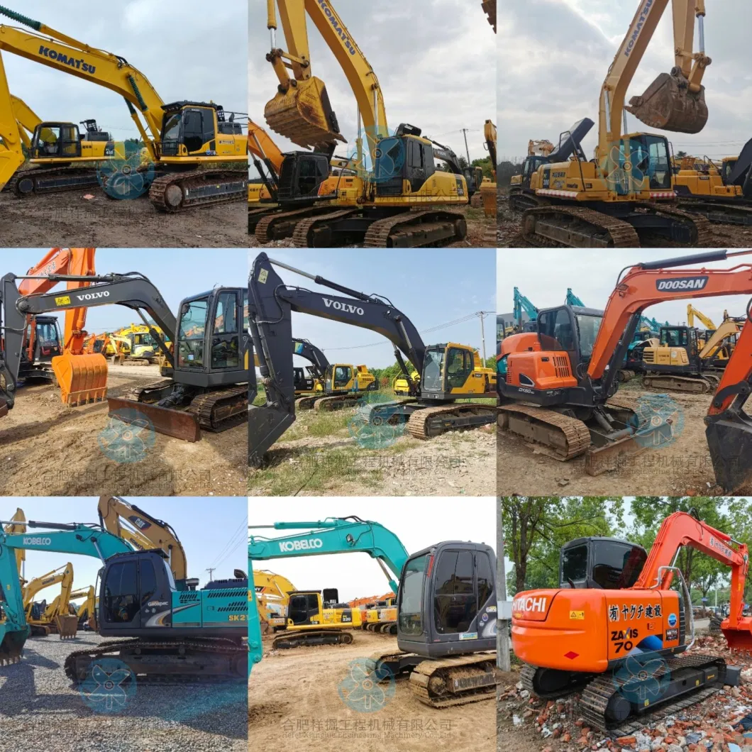 Second Hand Komatsu PC350 Excavator Used Komatsu PC200/70/56 Sany Sy75/215/235/365/485 Excavator
