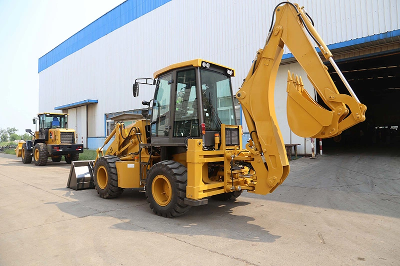 Mini Excavator with Front End Loader