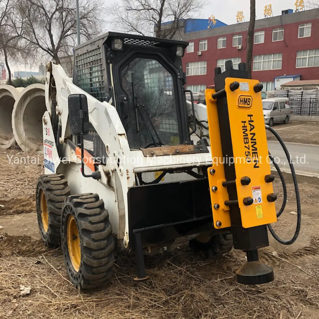 Excavator Skid Steer Post Pounder Fence Hydraulic Post Pile Driver for Sale in USA Market