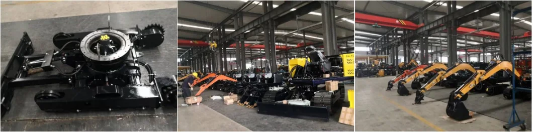 China Manufacturer Wolf We18 Hydraulic 1.8ton with CE/EPA Approved Crawler Small/Mini Excavator/Digger Price for Construction/Farm/Garden