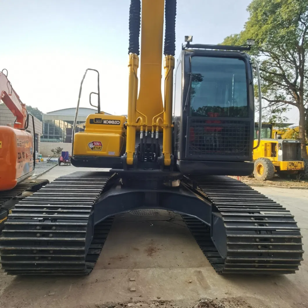 Second Hand Excavator Kobelco Sk200d Sk200-8 Earth-Moving Machine in Good Condition