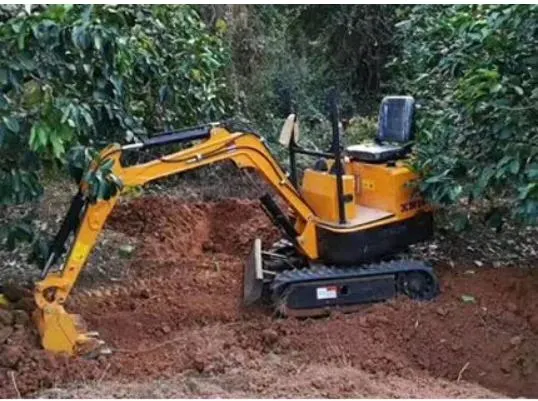 China Crawler Front End Loader Excavator with Attachments Rock Bucket Hydraulic Drive/Air-Conditioned Cab