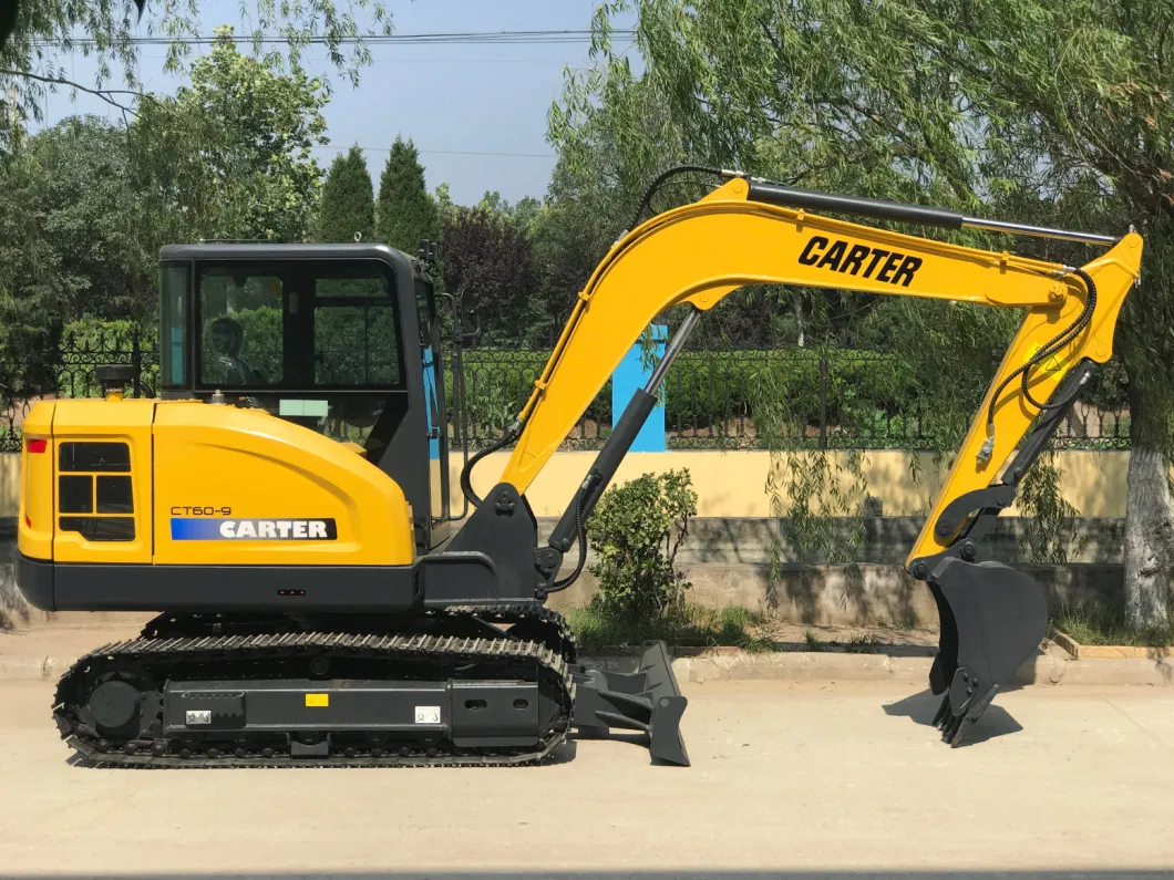 Carter CT60-9 6ton Mini Crawler Excavator Ce Approved