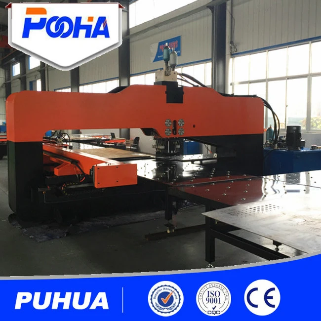 Hydraulic CNC Punching Machine for Thick Sheet Plate