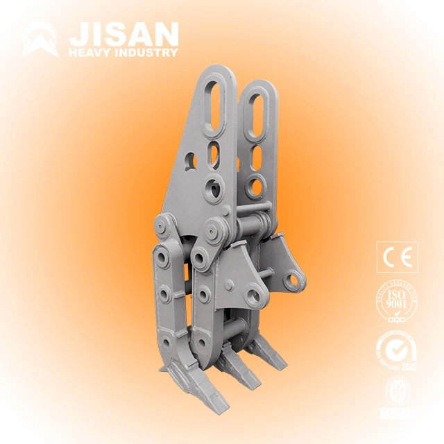 Hydraulic Grapple Suits for 20t Excavator High-Quality Hydraulic Small Log Grapple for Sk55 Sk60 Excavator