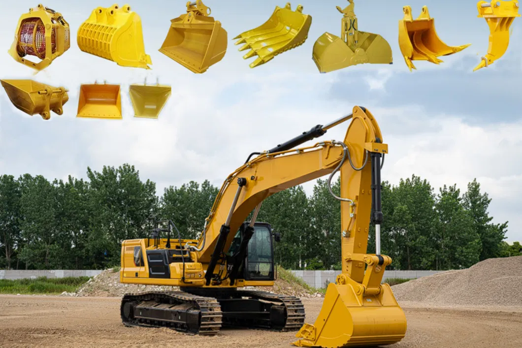 Excavator Heavy Duty Bucket for Hitachi Ex100 /Cat336/Hitachi Zx150 /Hitachi Digger Ex120/Kobelco Crawler Excavator Sk210/Zx330 Digger/Excavator Attachment Long