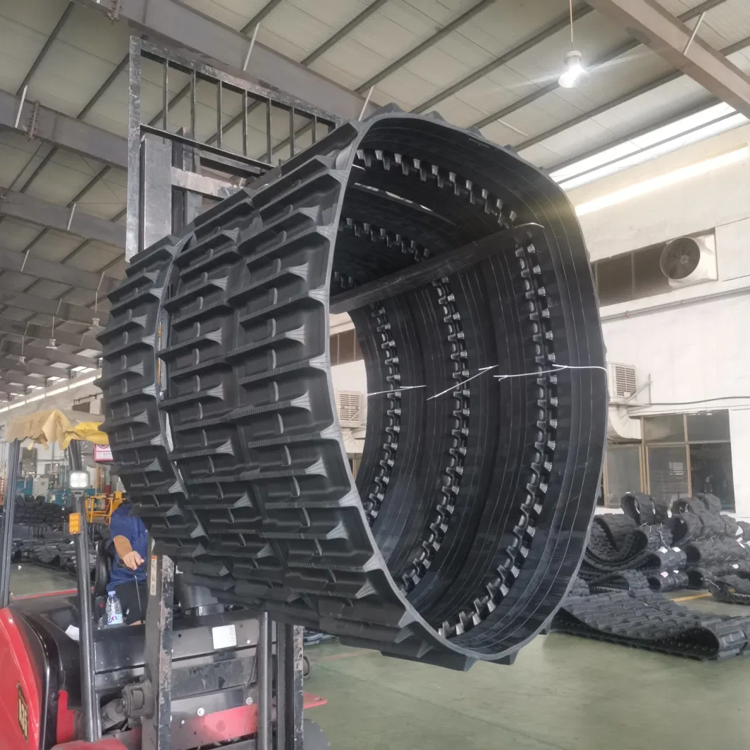 500X90X53 Agriculture Combine Harvester Rubber Track Crawler for Kubota Thinker Lovol World Agricultural Machinery Excavator Equipments