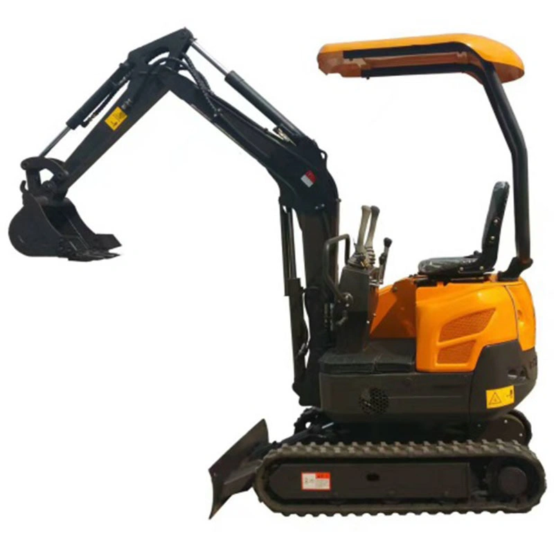 Digging Multifunction Hydraulic Crawler Towable Backhoe with EPA Engine