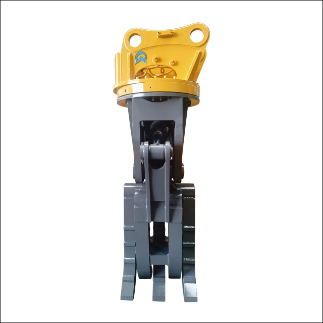 Hydraulic Grapple Suits for 20t Excavator High-Quality Hydraulic Small Log Grapple for Sk55 Sk60 Excavator