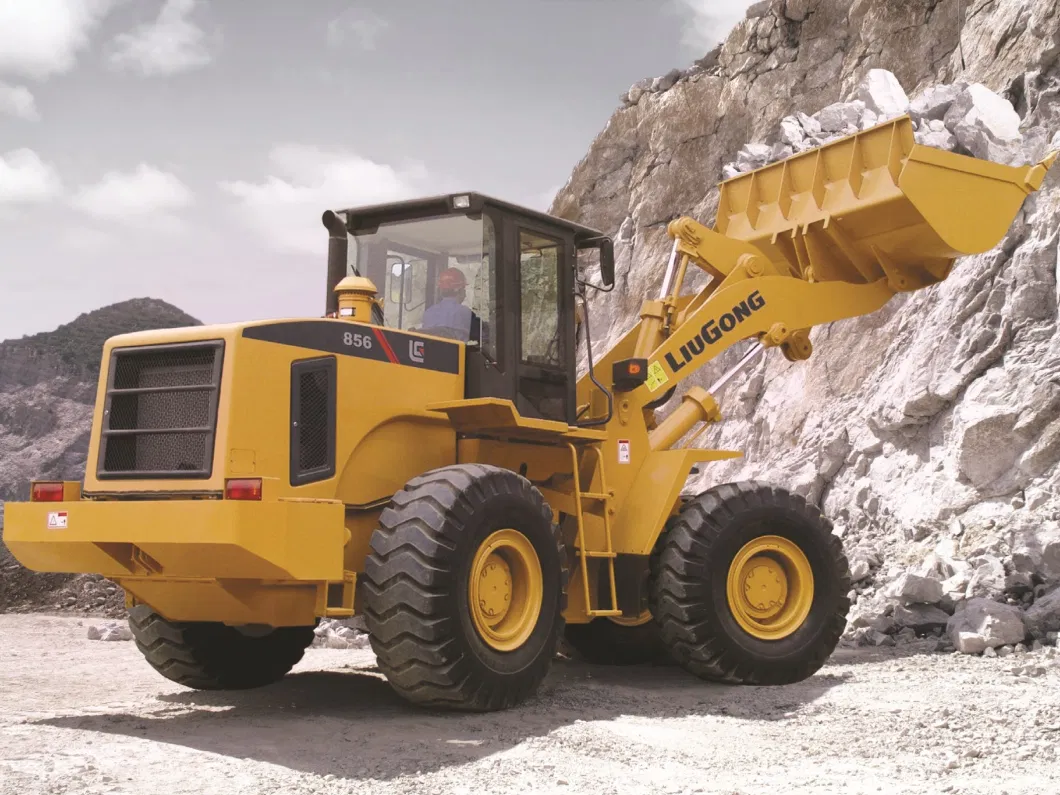 China Liugong Earth Moving Machinery Mini Front End Loader 5 Ton Shovel Loader Clg856h Payloader Clg856 Pay Loader Excavator