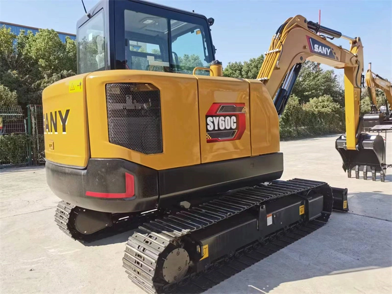 High-Efficiency Used Sy60c 6 Ton Sany Excavator High Reach Demolition Excavator