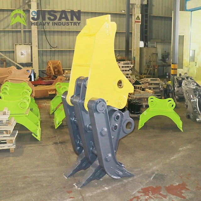 Hydraulic Grapple Suits for 20t Excavator High-Quality Hydraulic Small Log Grapple for Sk55 Sk60 Excavator