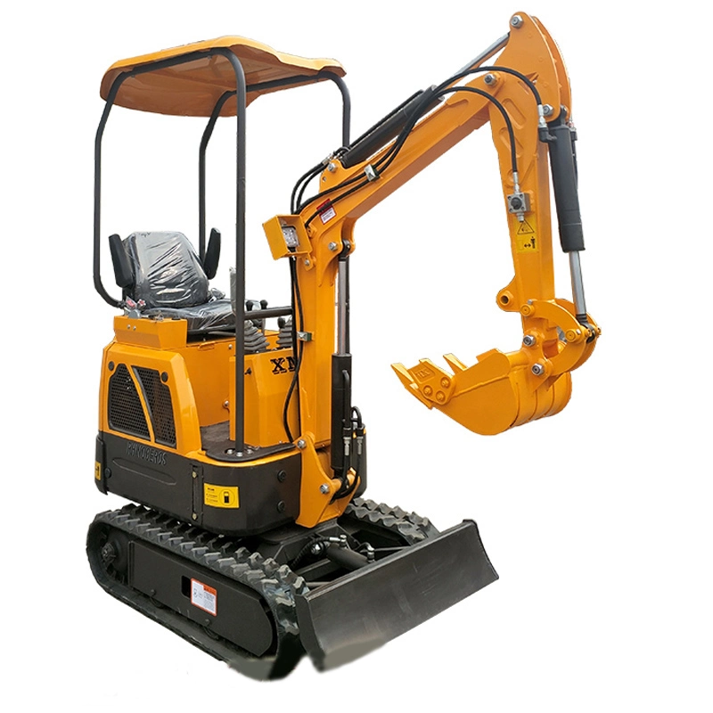 Rhinoceros Mini Excavator Xn12 1200kg Excavators Small Crawler Mini Digger 1.2t with Factory Price