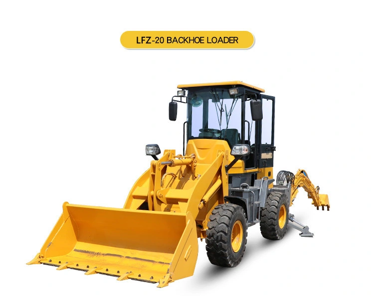 Hydraulic Mini Backhoe Towable Backhoe and Front End Loader