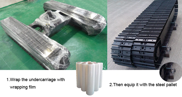 Track System Crawler Track Undercarriage for Excavator Loader Drilling Rigs Movable Crusher