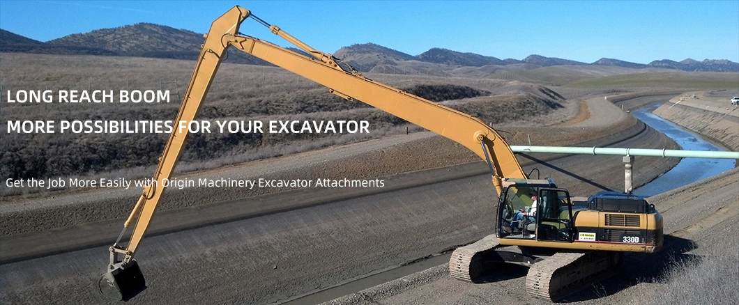 Excavator Long Reach for High-Reach Demolition
