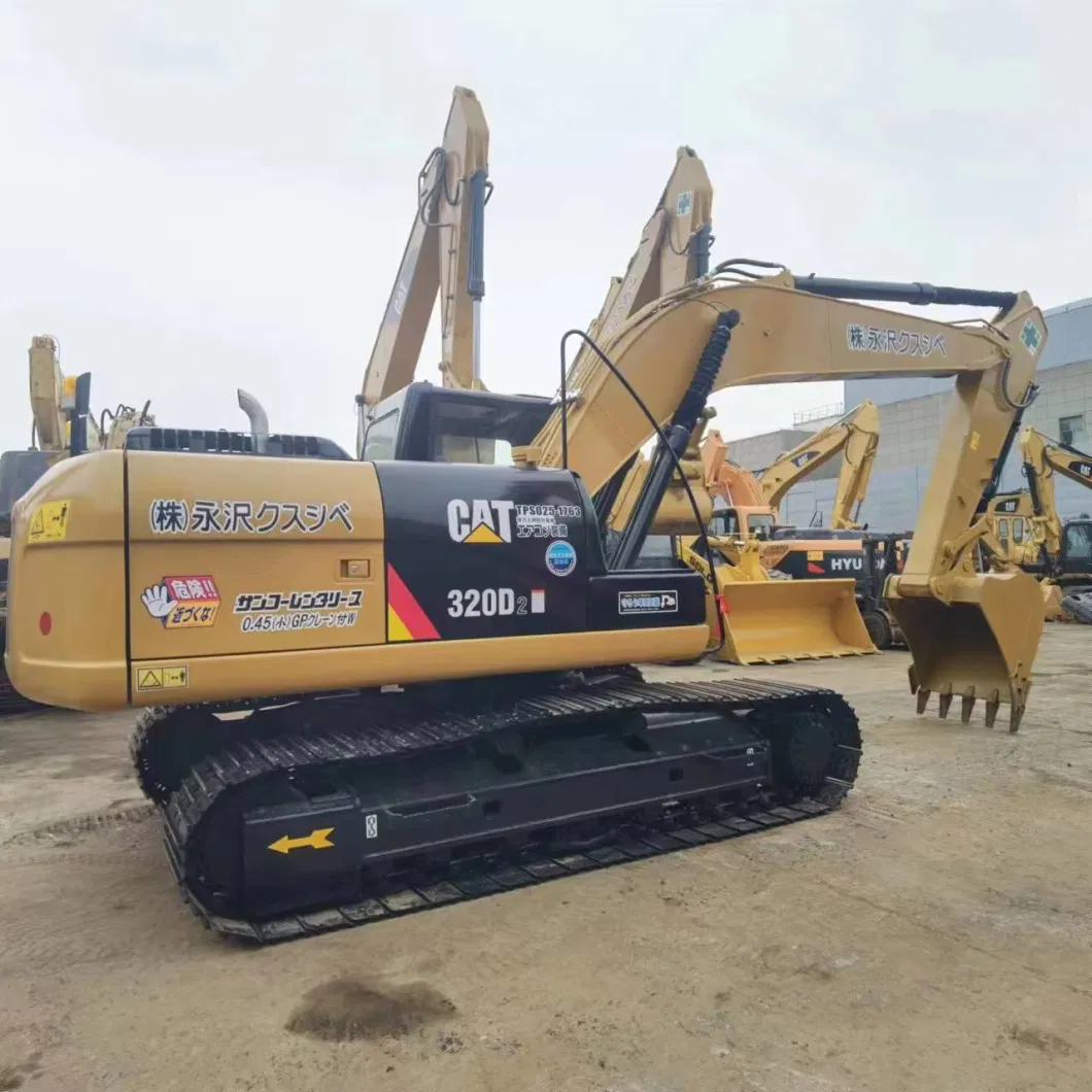 20 Ton Second Hand Excavators Construction Machinery 320c 320cl 320bl Excavadora Usada Used Caterpillar Crawler Good Condition Excavator Cat 320d2 320gc 320d
