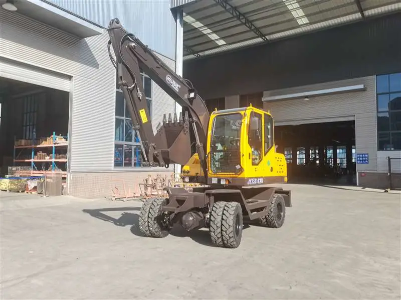 Factory Price Heavy Digging Machine Wheeled Excavator Shovel Digger for Sale