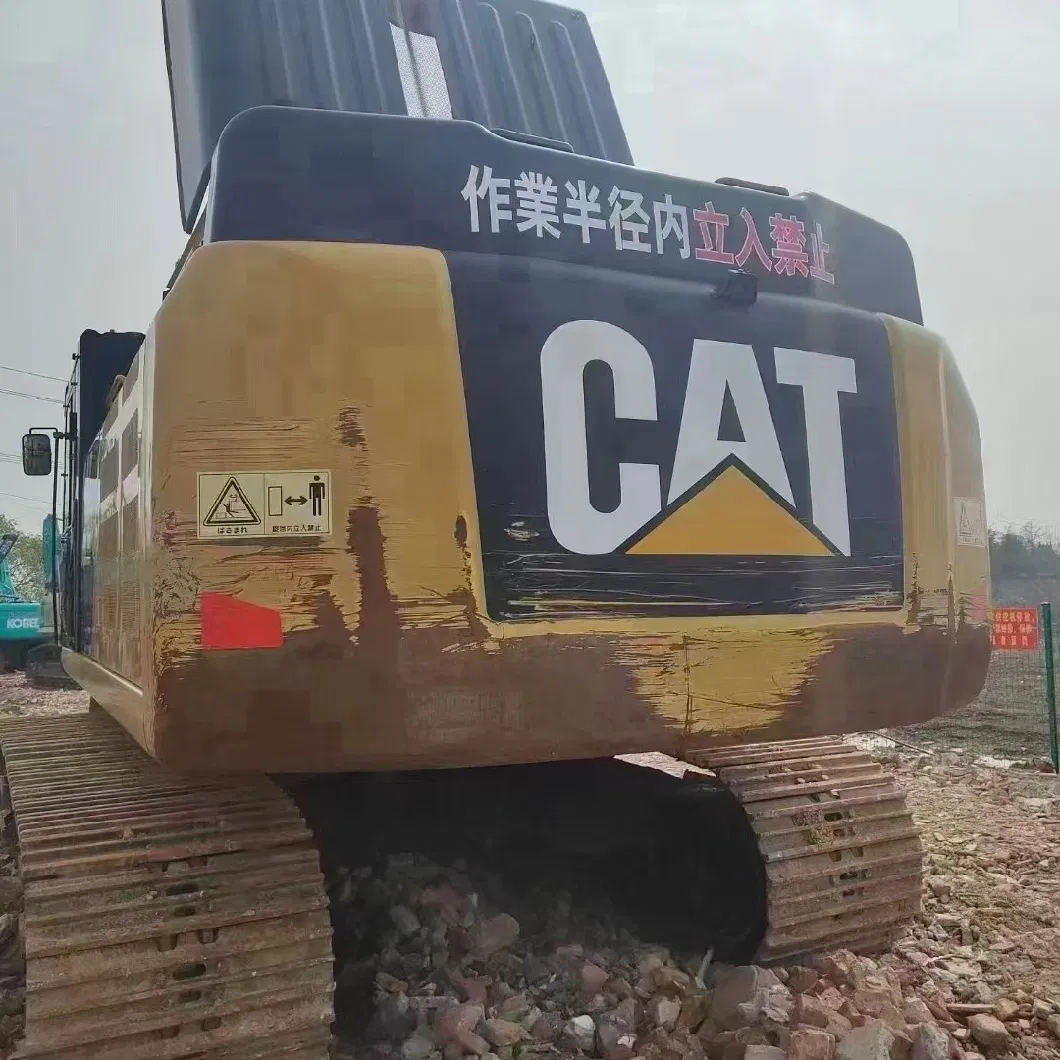 Used Caterpillar Cat 349dl Excavator / Huge Cat 349 50t Excavator Site Real Shooting