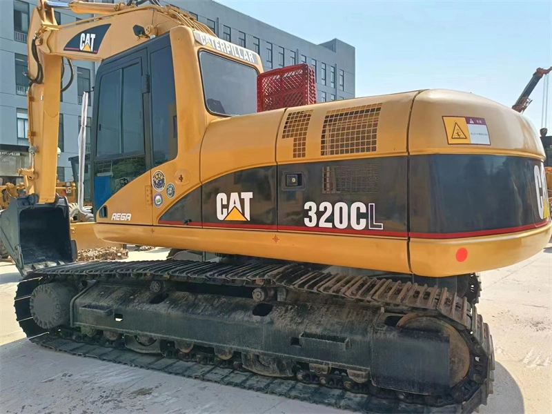 Used Good Condition Caterpillar 320b 320c 320d Hydraulic Crawler Excavator