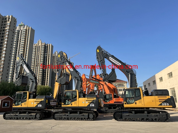 Mini Small Heavy Construction Machinery Hydraulic Demolition Pile Driver/Digger Machine 3ton/5ton 80ton Wheel Crawler Excavator