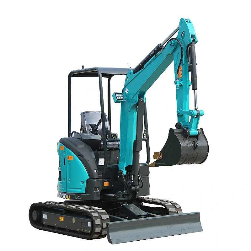 3000kg Operating Weight Zero Tail Swing Excavator with Mechanical Wood Grab