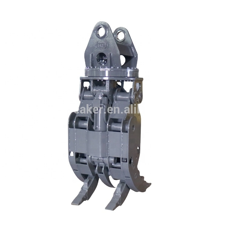 Hydraulic Grapple Suits for 20t Excavator High-Quality Hydraulic Small Log Grapple for Sk55 Sk60 Excavator