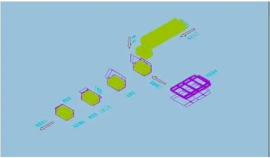 Top Water Juice Milk Carbonated Drink Beer Wine Bottle Clamp Grasping Head Case Box Carton Packing Machine