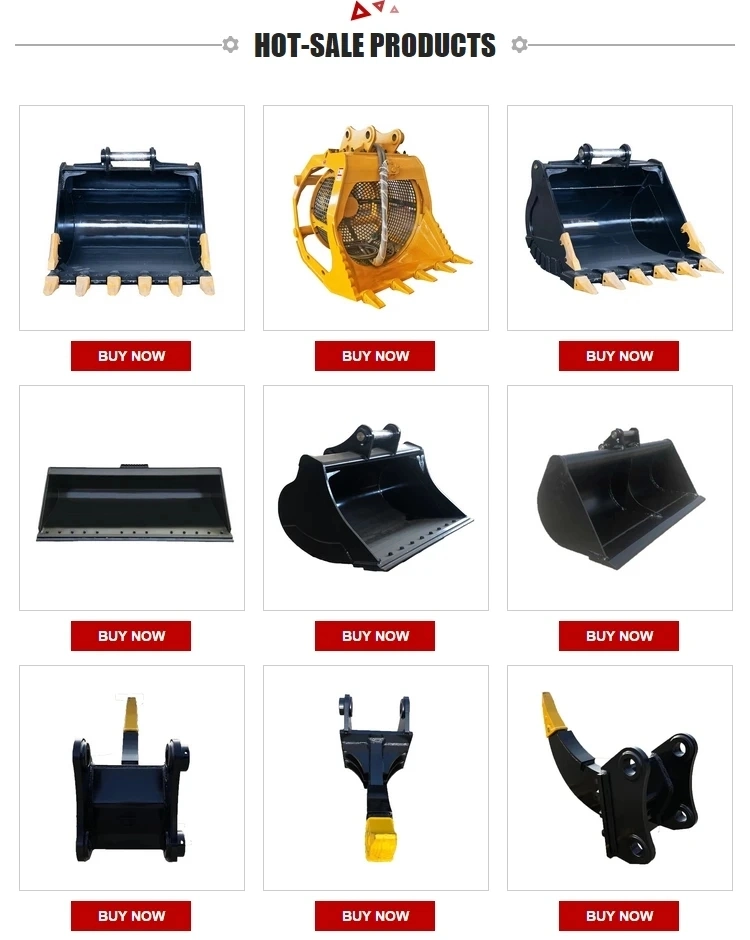 Bucket Excavator for Hitachi Kobelco Komat-Su Cater-Pillar Yanmar Maker Excavator Parts