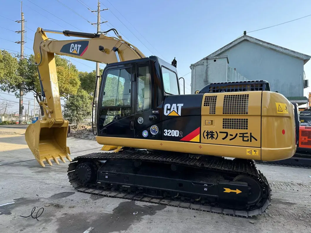 Used Cat 320d2 320d 320d2l 320dl 325D 330d 336D 20 Tons Hydraulic Crawler Excavator Digger Japan USA Original C6.6 Engine
